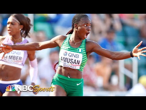 Watch Tobi Amusan Set A Women's 100 Meter Hurdle World Record At The Track Worlds In Eugene, Oregon