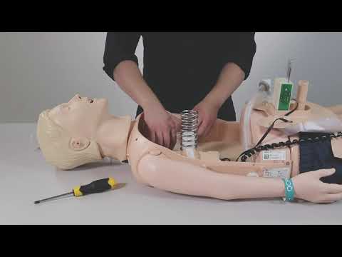 Resusci Anne QCPR - How to Upgrade From Standard Head to Airway Head