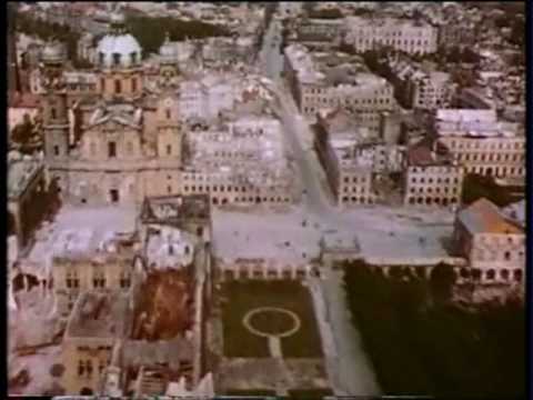 1945 SFP 186 Flug über das zerstörte München