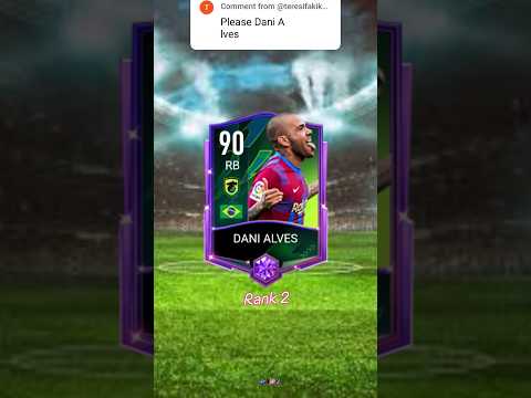Dani Alves in Fifa Mobile 🏆 Dani Alves top Card #fifamobile #football #easportsfifa