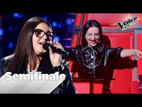 Francesca canta “Nessun dolore” di Lucio Battisti | The Voice Kids Italy Semifinale