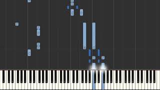 Frosty The Snow Man Mannheim Steamroller  [ Easy Piano Tutorial] Synthesia