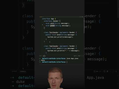 Why Interfaces Have Default Methods? #java #shorts