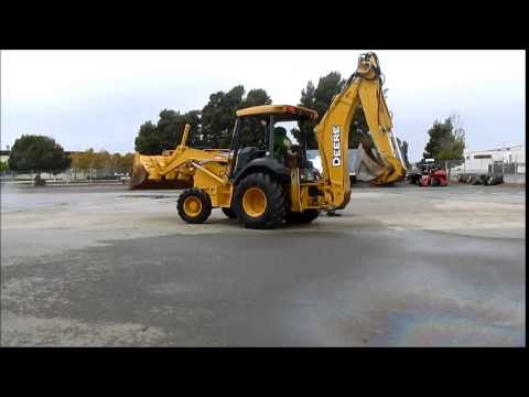 JOHN DEERE MODEL 410 BACKHOE SN T0410GX957415