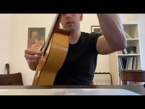 Another Video about Planting Right Hand Fingers on Classical Guitar