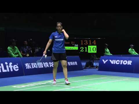 THAIHOT CHINA OPEN 2014 - QF | WS S Nehwal [6] (IND) VS Suo D (CHN)