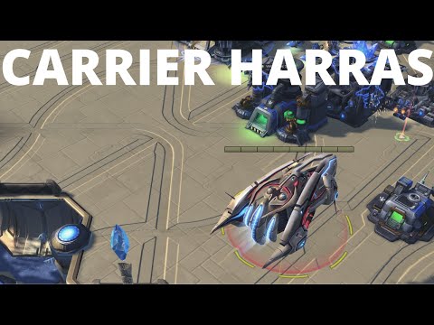 MASS Carrier HARRAS?? | YouTube Plays StarCraft