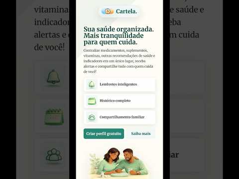Novo aplicativo na praça! Vídeo promocional do Cartela.