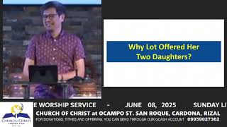 GENESIS 19 SODOM AND GOMORRAH (Live by God's standard)