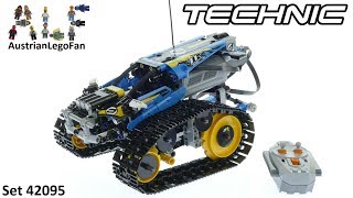 Lego Technic 42095 Remote-Controlled Stunt Racer - Lego Speed Build Review by AustrianLegoFan