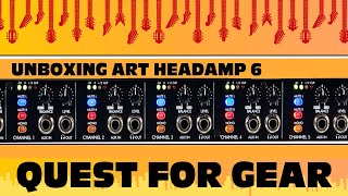 Video thumbnail for Unboxing ART Headphone AMP "ART HEADAMP6 6-CHANNEL HEADPHONE AMPLIFIER" by Quest for Gear