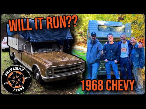 WILL IT RUN?? Owned For 56 Years By One Family 1968 Chevy Longhorn