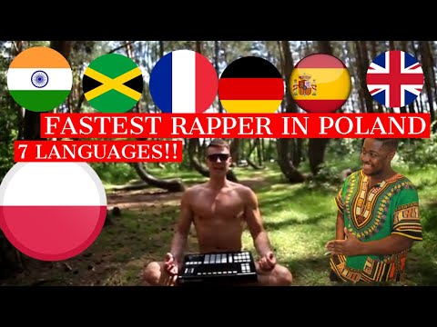 GHANAIAN Reacts to FASTEST POLISH rapper (raps in 7 languages)Poland France Germany India Spain)