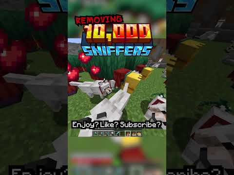 Insane Minecraft Battle: 10K Sniffers vs Wolf Army!