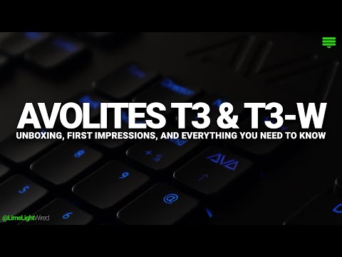 Avolites T3 & T3-W // Unboxing & First Impressions