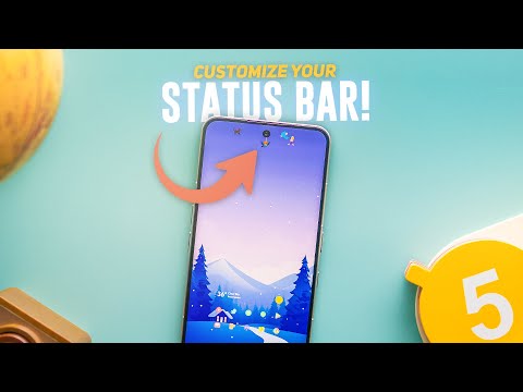 Customize Your Status Bar With THIS App