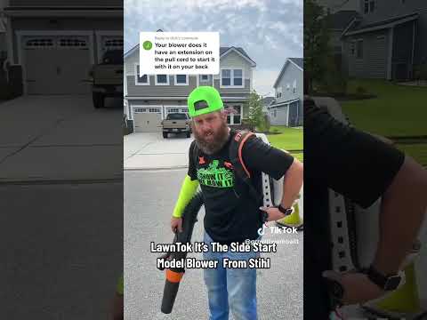 Side Start BR800C Best Blower On The Market