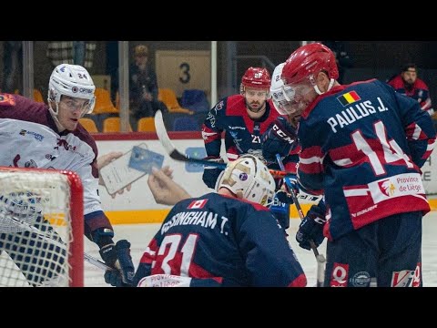 HK Zemgale LLU 2 - 1 Liege Bulldogs Continental Cup October 14, 2023