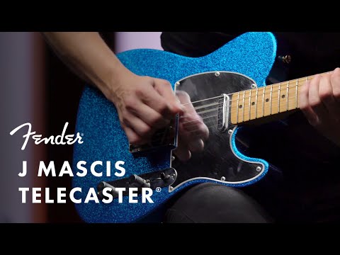 Fender J Mascis Telecaster - Bottle Rocket Blue Flake with Maple Fingerboard image 8