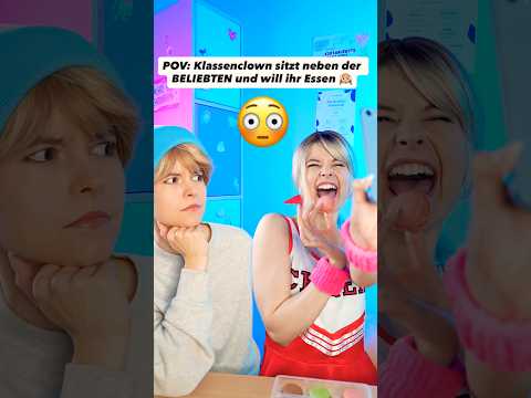 POV: BELIEBTE sitzt neben dem Klassenclown und isst ihr FANCY Sachen 💅