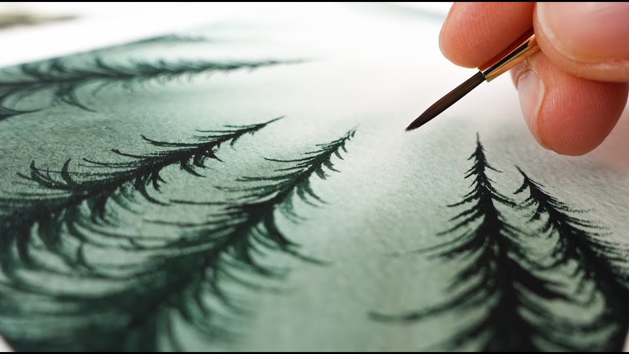 MASSIVE synthetic brush experiment for watercolor painting