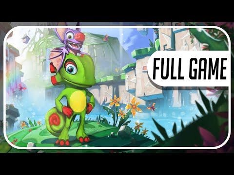 Yooka-Laylee FULL GAME Walkthrough No Commentary (Longplay)