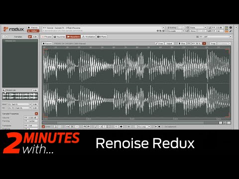 Renoise Redux VST/AU plugin in action