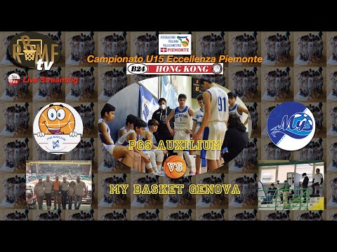 P.G.S.Auxilium Vs My Basket Genova  - U15Ecc Piemonte Gir.B