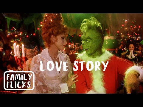 The Grinch's and Martha May's Love Story | How The Grinch Stole Christmas (2000) | Family Flicks
