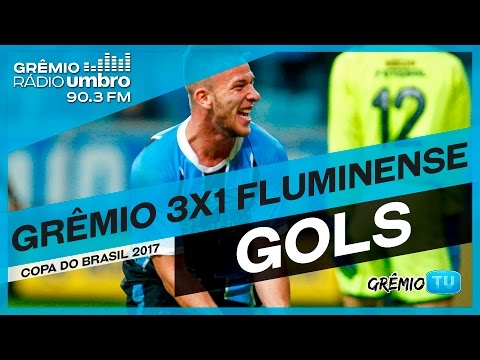 [GRÊMIO RÁDIO UMBRO] Grêmio 3x1 Fluminense (Copa do Brasil 2017) l GrêmioTV