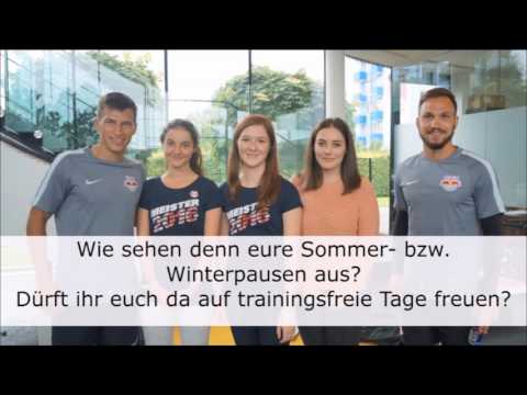 Lebenstraum Fußballprofi. Interview mit Stefan Lainer und Andreas Ulmer (FC Red Bull Salzburg)