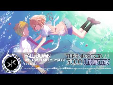 ❋Nightcore   Fall Down  ❋ 720p 30fps H264 192kbit AAC