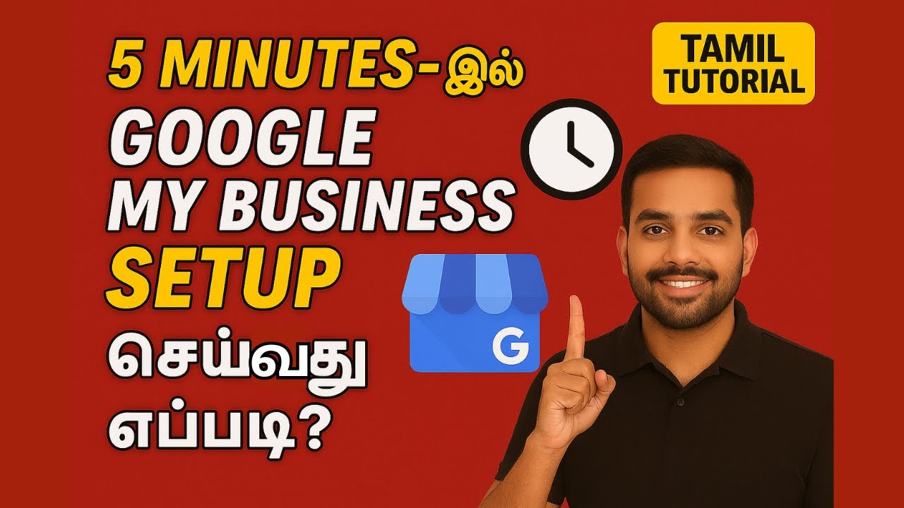 How to set up a Google Business Profile — tutorial video