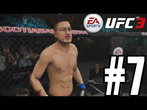 UFC 3 Bantamweight Career Mode Walkthrough Part 7 - WHAT A FIGHT!
