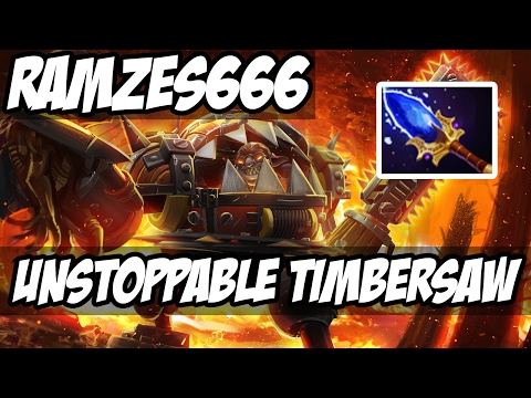 UNSTOPPABLE TIMBERSAW - RAMZES666 - Dota 2