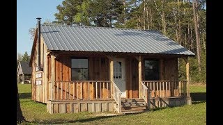 24 x 24 Simple Cabin Plans