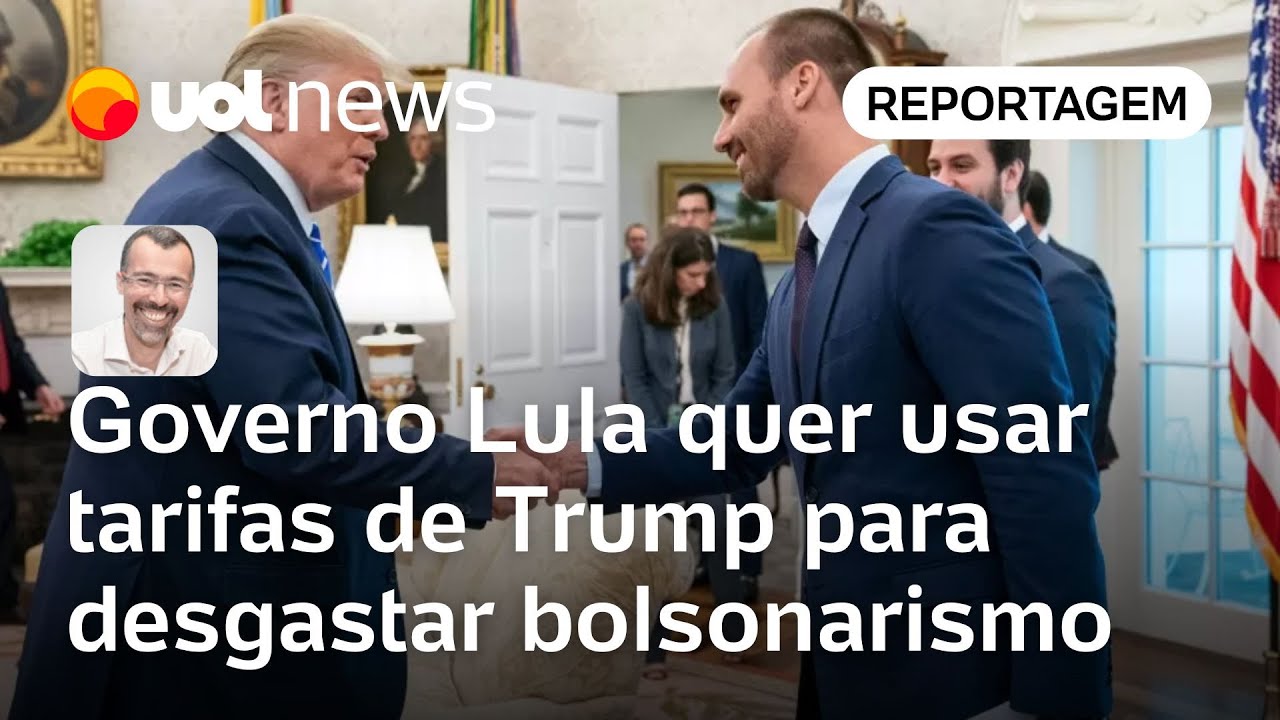 Governo Lula quer usar guerra comercial de Trump para enfraquecer bolsonarismo | Jamil Chade