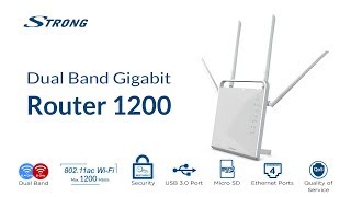 Strong Dual Band Gigabit Router 1200 (8717185449846) - відео 1