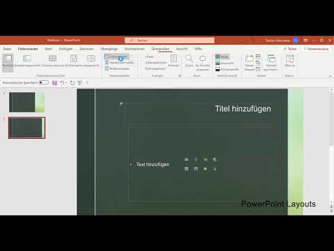 PowerPoint: Wie Sie Layout-Vorlagen, Templates und den Folienmaster richtig einsetzen und verändern