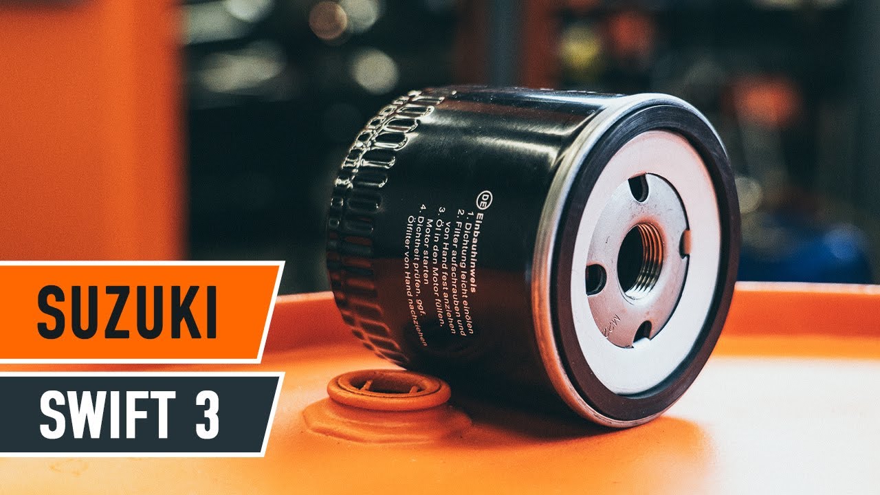 Cum să schimbați: ulei motor și filtru la Suzuki Swift MK3 | Ghid de înlocuire