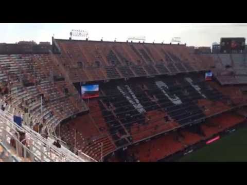 Mestalla Stadium View - Valencia Espana October 2016 Pre Kick Off