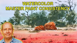 Watercolor Basics 2: Mastering Paint Consistency & Water Control