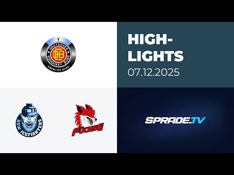 07.12.2025 - Highlights - KSW IceFighters Leipzig vs. Füchse Duisburg