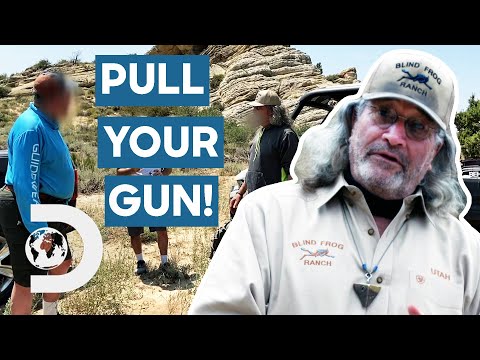 Duane Confronts Armed Trespassers At The Ranch | Mystery At Blind Frog Ranch