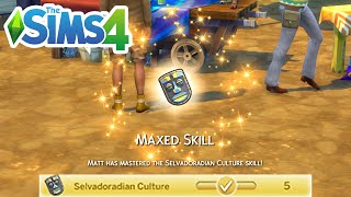 How To Max Selvadoradian Culture Skill Cheat (Level Up Skills Cheats) - The Sims 4