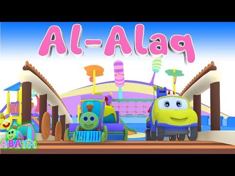Murottal Juz Amma AL ALAQ Animation 3D Learning Letters Arabic Alphabet | Abata