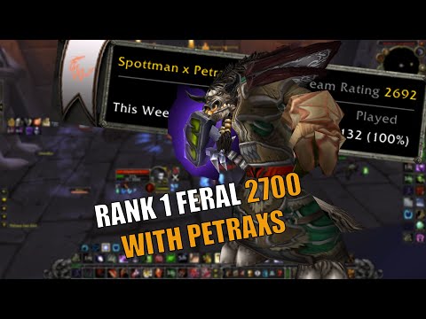 Spottman - Rank 1 Feral | Classic TBC arena PvP - Best of Twitch #4