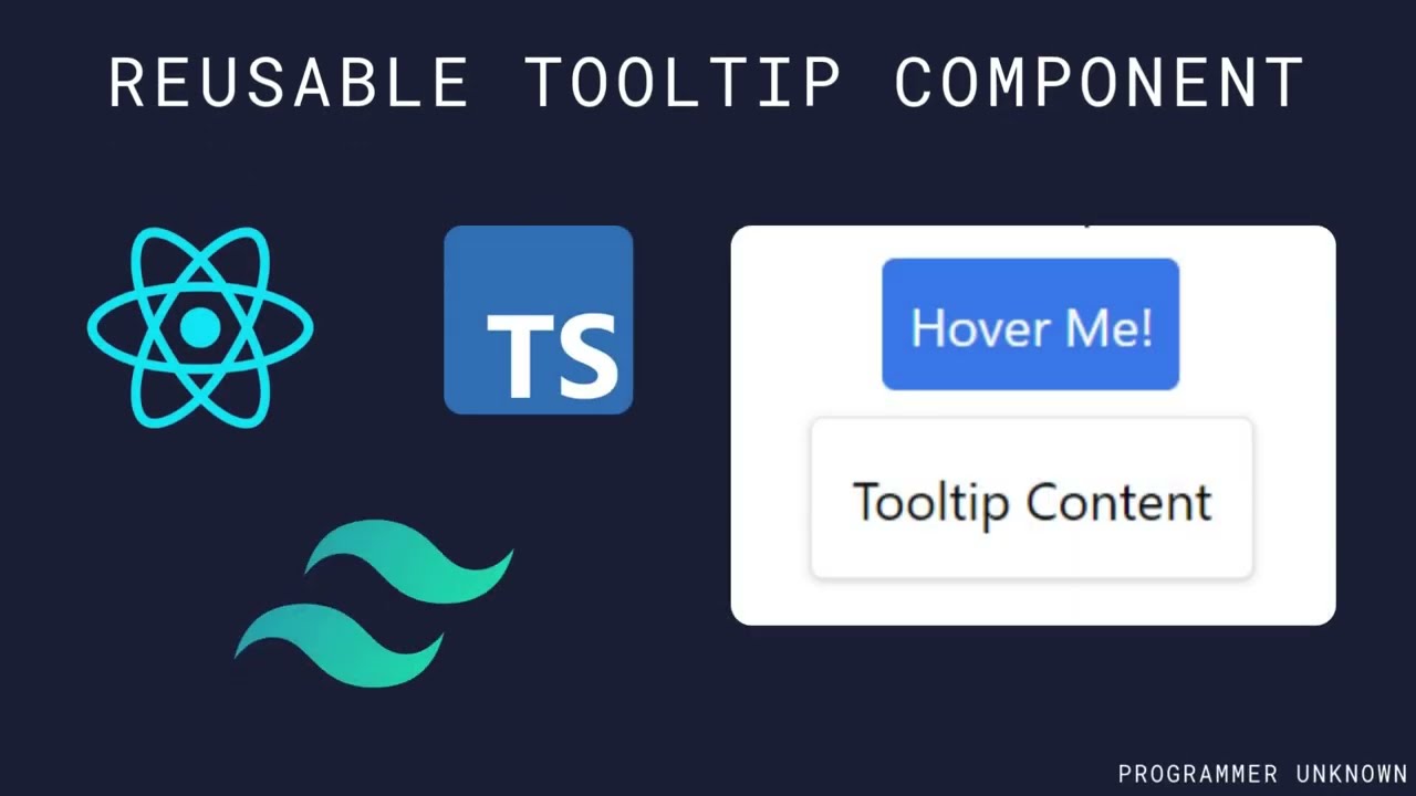 Part 7: Creating a Reusable Tooltip Component with React, TypeScript & Tailwind