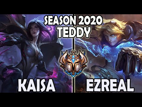 T1 Teddy KAISA vs EZREAL [ ADC ] Lol Ranked Korea