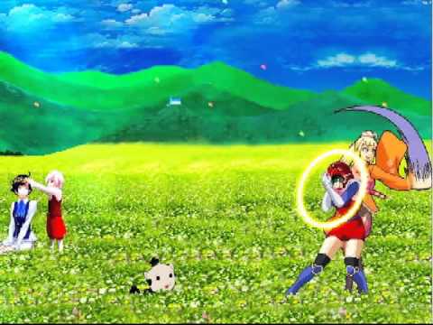 Mugen 1.1 alpha 4 Naboku Vs Wonder Momo (Stage The Hillside's Dew Pearled RIP Ash)